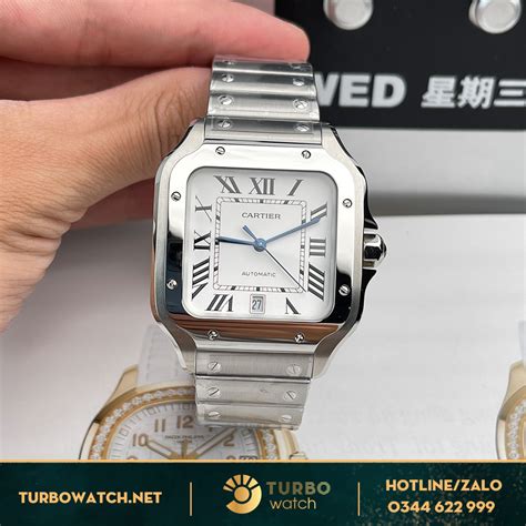 serial number cartier santos 100 fake vs real